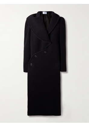 Alaïa - Hooded Wool Coat - Blue - FR 34,FR 36,FR 38,FR 40,FR 42