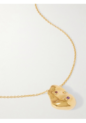 Pacharee - Jahn Gold-plated Multi-stone Necklace - One size