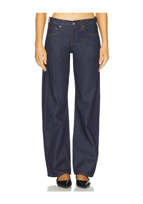 AGOLDE Low Rise Loose Jeans in Blue. Size 23. Also in 24, 25, 26, 27, 28, 29, 30.
