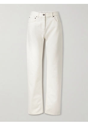 The Row - Burty Low-rise Straight-leg Jeans - White - 23,24,25,26,27,28,29,30,31,32