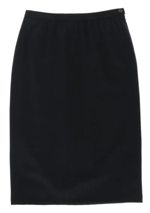 Valentino Garavani Pre-Owned 1980s pencil skirt - Black