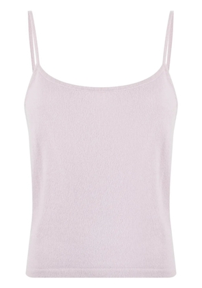 Teddy Cashmere Rapallo cashmere tank top - Purple