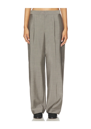 Alexander Wang Mid Rise Tailored Pant in Grey. Size 0. Also in 2, 4, 6.