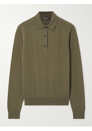 Loro Piana - Cotton Polo Shirt - Green - IT36,IT38,IT40,IT42,IT44,IT46,IT48,IT50