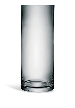 LSA International Column large glass vase - Neutrals