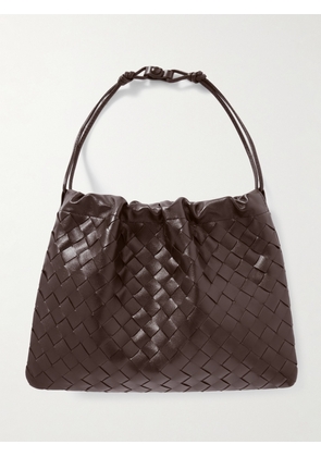 Bottega Veneta - Intrecciato Leather Pouch - Brown - One size