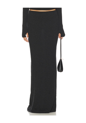 Enza Costa Bias Skirt in Grey. Size S. Also in XS.