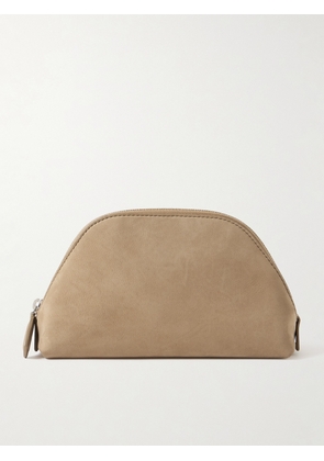 The Row - Devon Mini Nubuck Pouch - Neutrals - One size