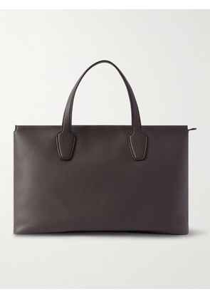 The Row - Marcel Textured-leather Tote - Brown - One size
