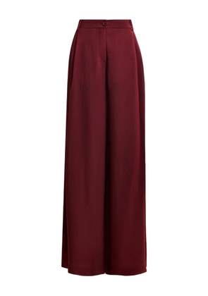 Essentiel Antwerp Inovember pleated palazzo pants - Red