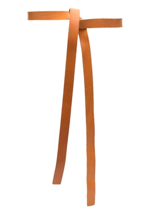 Forte Forte knotted leather belt - Brown