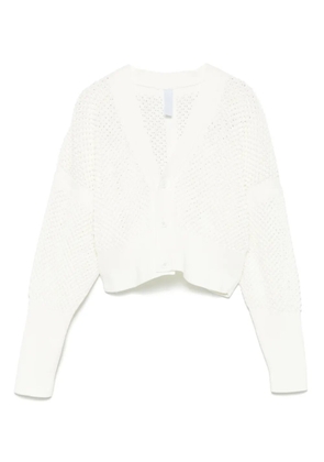 CFCL Lattice cardigan - White