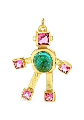 Vans Pariaba Tourmaline Rubellite robot pendant necklace - Gold