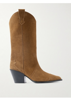 Aeyde - Ariel Suede Knee Boots - Brown - IT35,IT36,IT37,IT38,IT39,IT40,IT41,IT42
