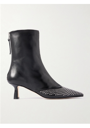 Aeyde - Sila Studded Leather Ankle Boots - Black - IT35,IT36,IT37,IT38,IT39,IT40,IT41,IT42