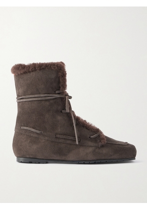 Aeyde - Paul Shearling Ankle Boots - Brown - IT35,IT36,IT37,IT38,IT39,IT40,IT41,IT42