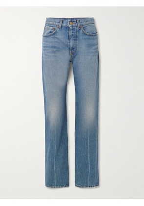 B SIDES - Tilda Mid-rise Straight-leg Jeans - Blue - 24,25,26,27,28,29,30,31,32