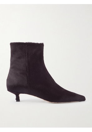 Aeyde - Sofie Calf Hair Ankle Boots - Brown - IT35,IT36,IT37,IT38,IT39,IT40,IT41,IT42