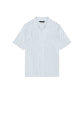ALLSAINTS Perry Shirt in Baby Blue. Size L. Also in M, S, XL/1X.