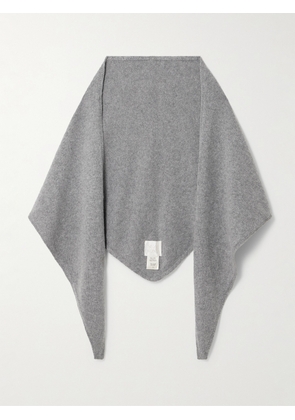 Suzie Kondi - Lovey Cashmere Scarf - Gray - One size