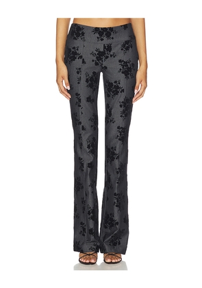 Amanda Uprichard Regency Pants in Black. Size L. Also in M, S, XL, XS.