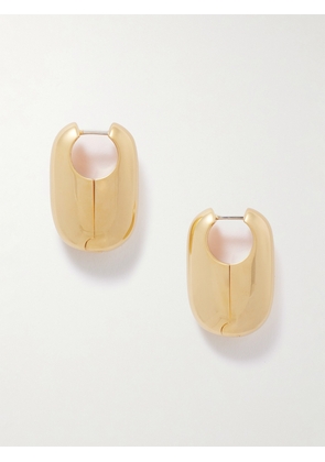 Laura Lombardi - Vola Gold-plated Hoop Earrings - One size