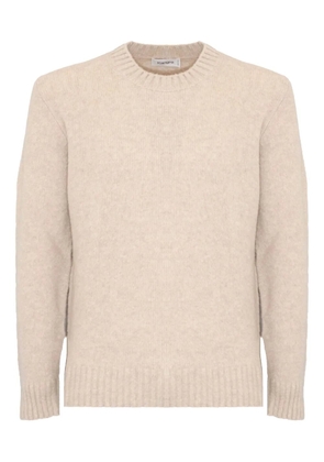Kangra ribbed-trim crew-neck sweater - Neutrals
