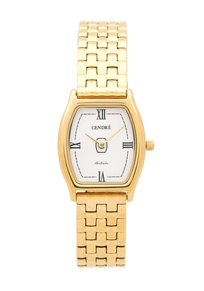 Cendre London Watch in Metallic Gold.