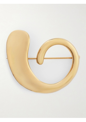 AGMES - Marta Recycled Gold Vermeil Brooch - One size