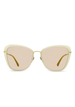Pomellato Eyewear butterfly-shape sunglasses - Neutrals