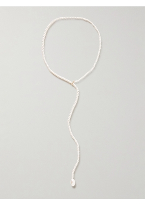 Loren Stewart - Cosette Gold Pearl Necklace - White - One size