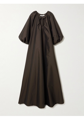 BERNADETTE - George Gathered Taffeta Gown - Brown - FR 34,FR 36,FR 38,FR 40,FR 42,FR 44,FR 46