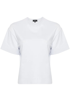 Theory piqué cotton T-shirt - Blue