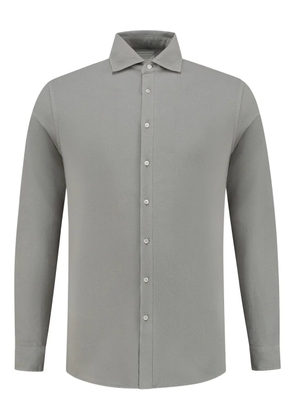 Doriani Cashmere button-up shirt - Neutrals