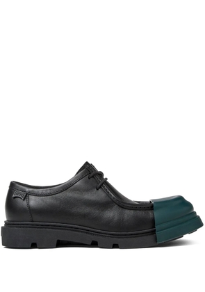 Camper Junction contrasting-toecap loafers - Black