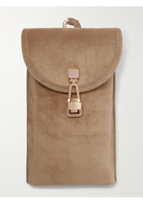 Gabriela Hearst - Suede Sunglasses Pouch - Brown - One size