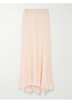 Chloé - Organic Silk-mousseline Maxi Skirt - Pink - FR 34,FR 36,FR 38,FR 40,FR 42,FR 44