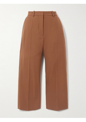 Marni - Wool-twill Wide-leg Pants - Brown - IT38,IT40,IT42,IT44,IT46,IT48
