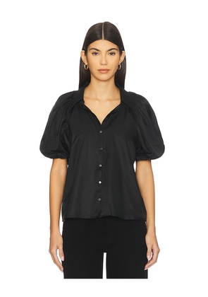 Citizens of Humanity Leila Blouse in Black. Size L. Also in M, S, XL, XS.