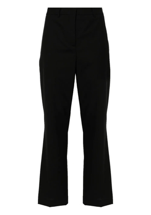 Semicouture slim-leg cropped trousers - Black