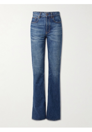 Chloé - High-rise Slim-leg Organic Jeans - Blue - 24,25,26,27,28,29,30,31,32,33