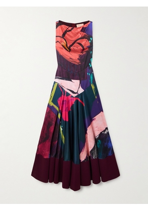 Roksanda - Munir Printed Silk-satin Maxi Dress - Multi - UK 4,UK 6,UK 8,UK 10,UK 12,UK 14,UK 16,UK 18