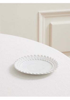 Christofle - Babylone Porcelain Bread Plate - White - One size