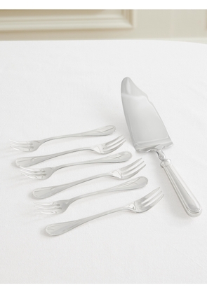 Christofle - Set Of Silver-plated Cake Server And Dessert Forks - One size
