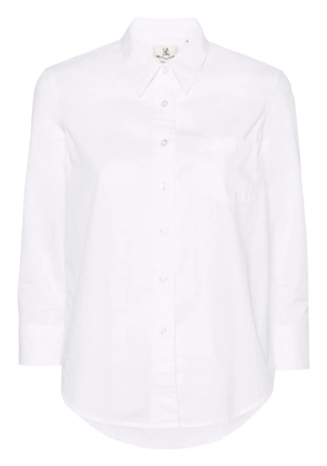 Denimist Adrienne shrunken cotton shirt - White
