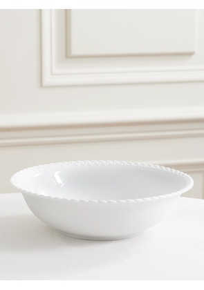 Christofle - Babylone Porcelain Dish - White - One size