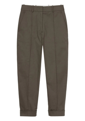 3.1 Phillip Lim tapered-leg cropped trousers - Green