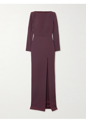 Alex Perry - Crepe Gown - Purple - UK 6,UK 8,UK 10,UK 12,UK 14