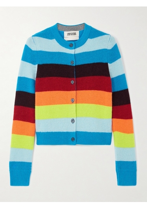 Christopher John Rogers - Striped Knitted Cardigan - Multi - x small,small,medium,large,x large