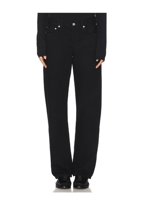 AGOLDE Low Rise Loose Jeans in Black. Size 24. Also in 25, 26, 27, 29, 32, 34.